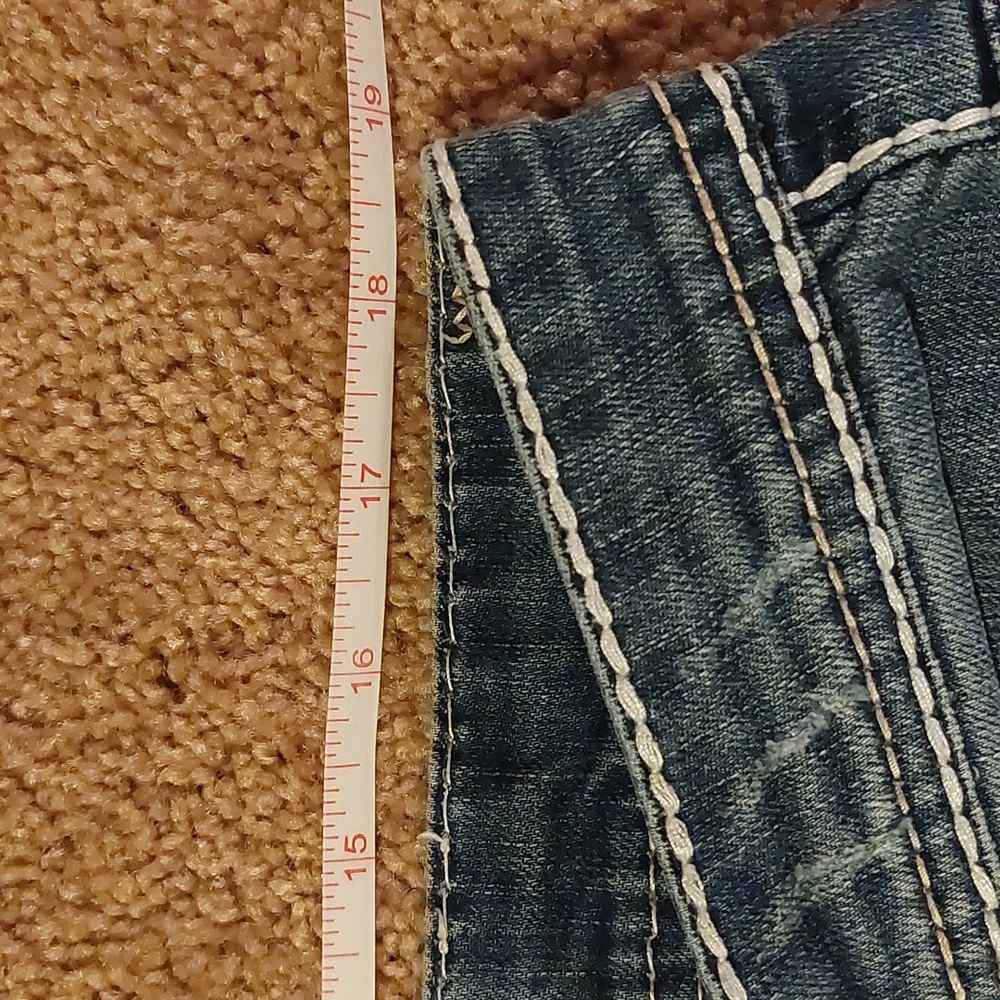 Charme Women’s Bootcut Jeans Size 18 Dark Wash Embellished Pockets - Picture 7 of 7